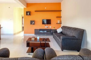 Living Room in 2 BHK Apartment at Challaghatta – for Rent