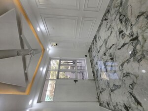 Staircase in 4 BHK Builder Floor at Green Fields Colony – for Sale