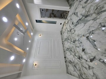 Staircase in 4 BHK Builder Floor at Green Fields Colony – for Sale