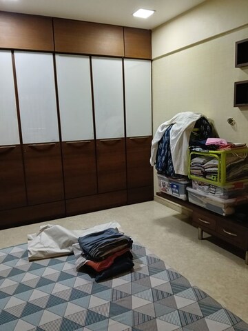 Bedroom in 3 BHK Apartment at Gajra Balaji Tower, Santacruz West – for Rent