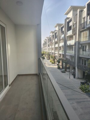 Balcony in 3 BHK Builder Floor at M3M Soulitude, Sector 89 – for Rent