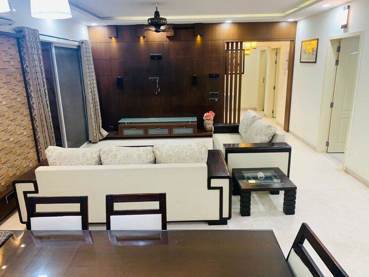 Living Room, kolte-patil-24k-glitterati 4 Bedroom 1925 Sq.Ft. Apartment In Pimple Nilakh Pune 9980788
