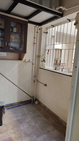 Balcony in 2 BHK Apartment at Abhinav Pebbles Urbania, Bavdhan – for Rent