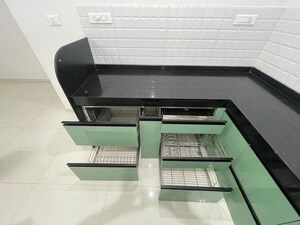 Staircase in 2 BHK Apartment at Bhaktamar Residency, Wadgaon Sheri – for Rent