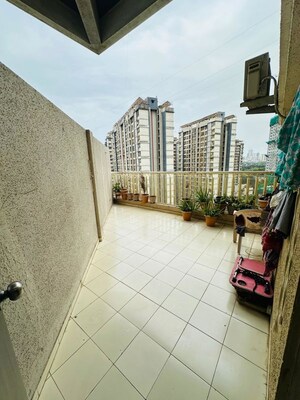 Balcony in 2 BHK Apartment at Unique Poonam Estate Cluster 3, Mira Road – for Sale