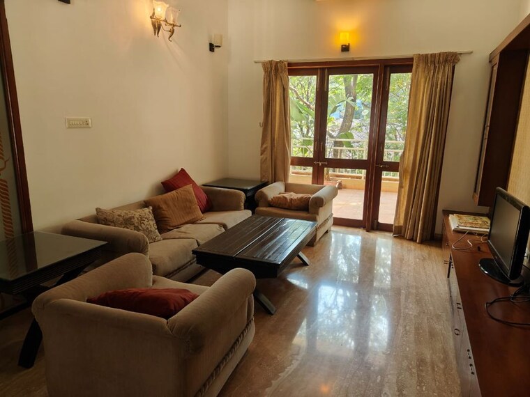 Living Room, marvel-vivacity 2 Bedroom 1460 Sq.Ft. Apartment In Kalyani Nagar Pune 9981697