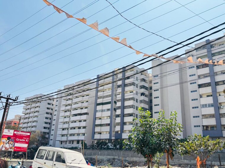 Exterior View, lahari-twins 2 Bedroom 1230 Sq.Ft. Apartment In Miyapur Hyderabad 9981730