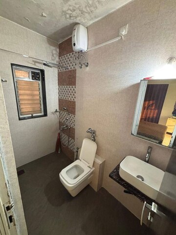 Bathroom in 2 BHK Apartment at Ravi Estate, Pokhran Road No One – for Rent