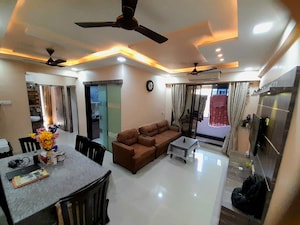 Living Room in 3 BHK Apartment at Hyde Park CHS, Kharghar – for Rent