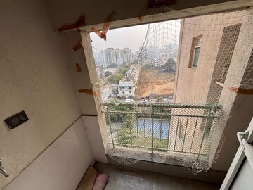 Balcony in 2 BHK Apartment at Vascon Forest Edge, Kharadi – for Rent