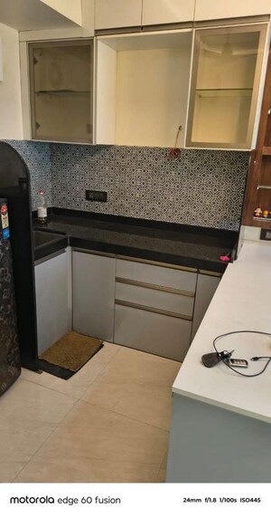 Kitchen in 2 BHK Apartment at Lodha Crown Quality Homes, Majiwada – for Rent