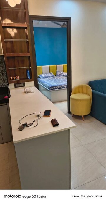 Living Room in 2 BHK Apartment at Lodha Crown Quality Homes, Majiwada – for Rent