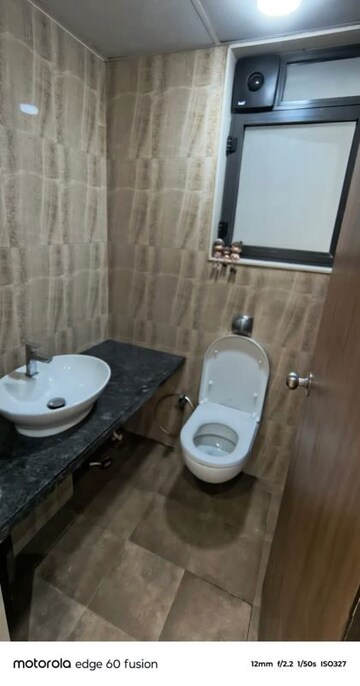Bathroom in 2 BHK Apartment at Lodha Crown Quality Homes, Majiwada – for Rent