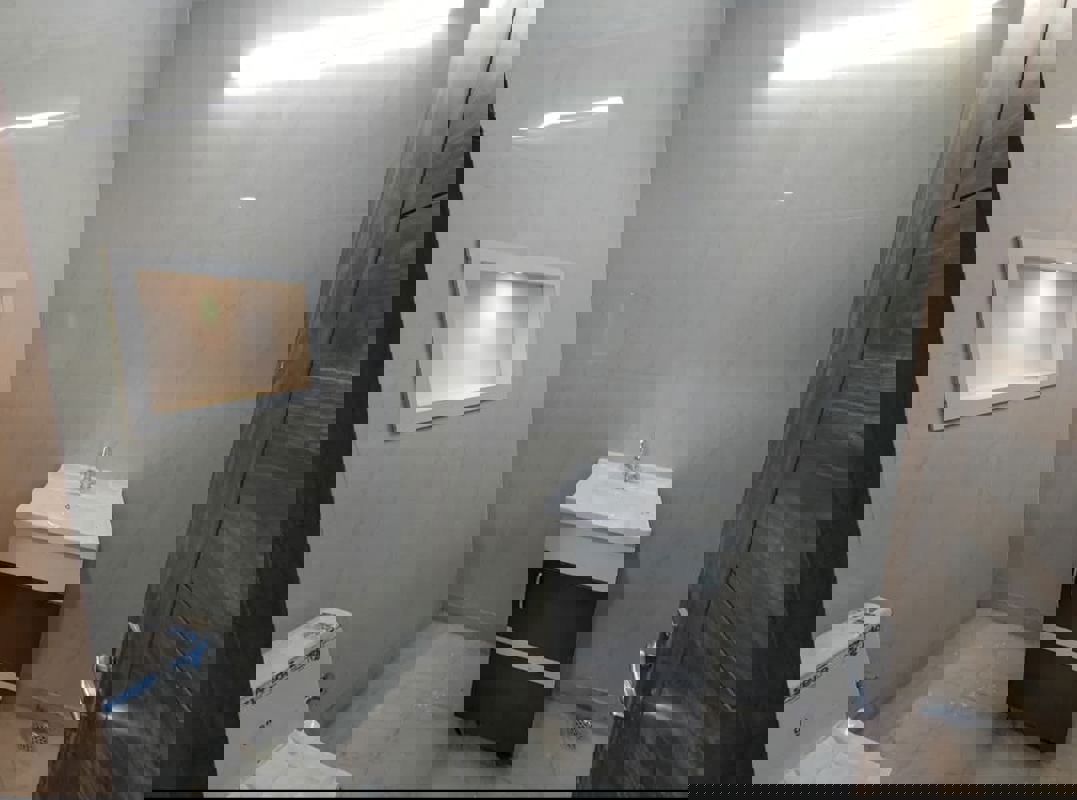 Bathroom in 2 BHK Builder Floor at Pratap Nagar – for Sale