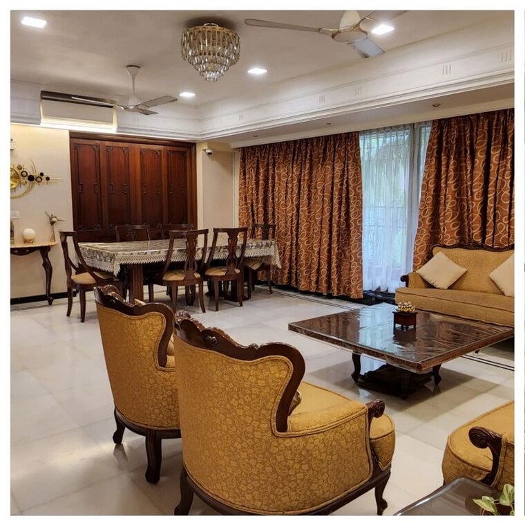 Living Room, juhu 4 Bedroom 2400 Sq.Ft. Apartment In Juhu Mumbai 9302758