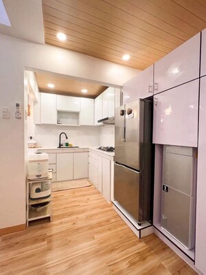 Kitchen in 2 BHK Builder Floor at Greater Kailash ii – for Rent