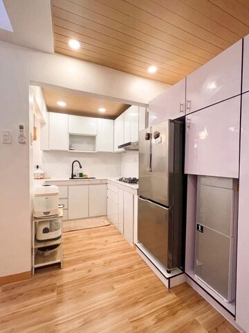 Kitchen in 2 BHK Builder Floor at Greater Kailash ii – for Rent