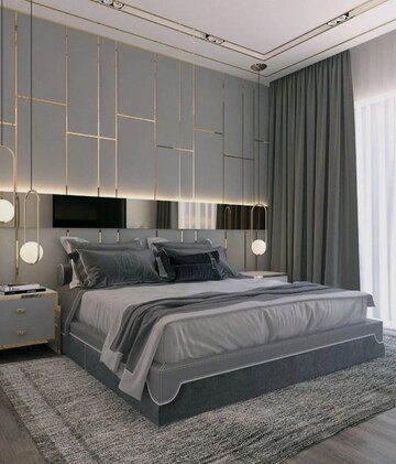 Bedroom in 3 BHK Apartment at Malwa Escon Primera, International Airport Road – for Sale