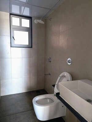 Bathroom in 3 BHK Apartment at Vilas Javdekar Yashwin Enchante, Kharadi – for Rent