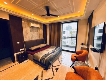 Living Room in 4 BHK Builder Floor at Greater Kailash I – for Rent