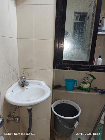 Bathroom in 2 BHK Apartment at Sankalp CHS Malad East, Malad East – for Sale