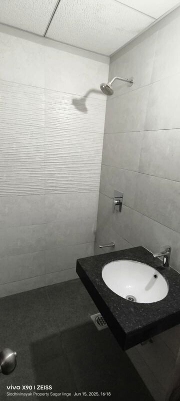 Bathroom in 2 BHK Apartment at Kalpataru Immensa, Kolshet Road – for Rent