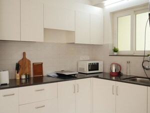 Kitchen in 1 BHK Apartment at Revora – for Rent