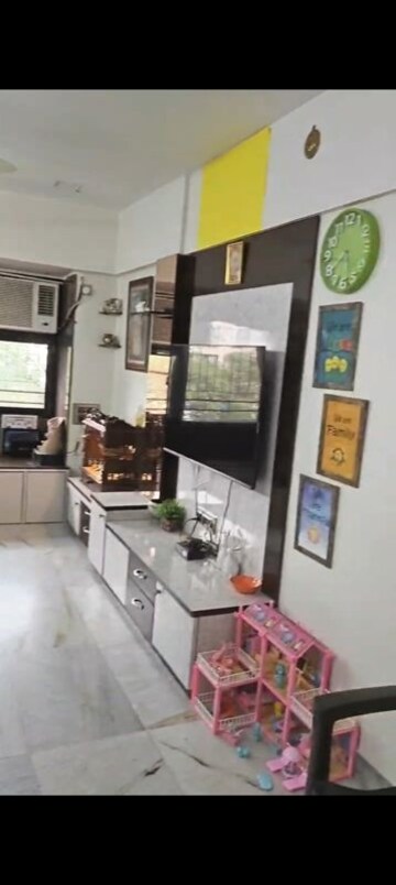 Living Room in 3 BHK Apartment at Vasant Valley Ivy Tower, Malad East – for Sale