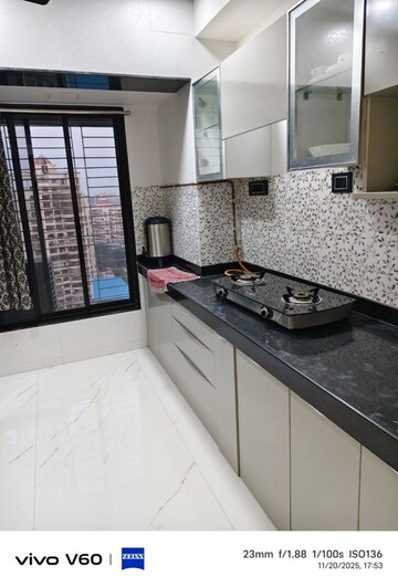 Kitchen in 2 BHK Apartment at Gajra Bhoomi Tower, Kharghar – for Rent