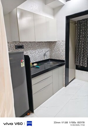 Kitchen in 2 BHK Apartment at Gajra Bhoomi Tower, Kharghar – for Rent
