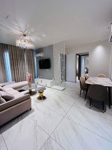 Bedroom in 3 BHK Apartment at Affinity Greens, International Airport Road – for Rent