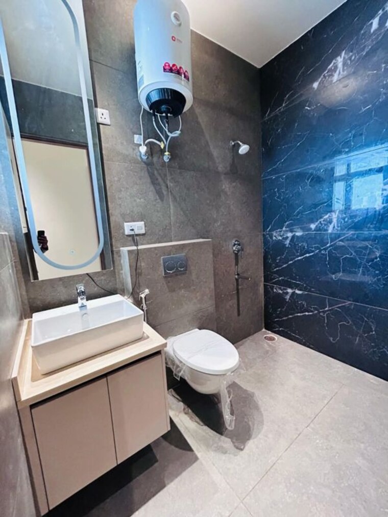 Bathroom, affinity-greens 3 Bedroom 1700 Sq.Ft. Apartment In International Airport Road Zirakpur 9982921