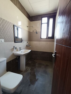 Bathroom in 3 BHK Apartment at Dhakoli – for Rent