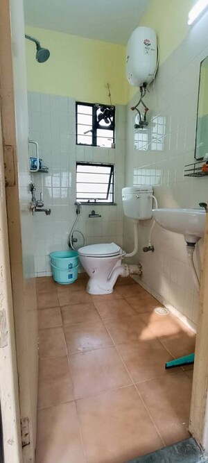 Bathroom in 2 BHK Apartment at Kristi Villa, Chinar Park – for Sale