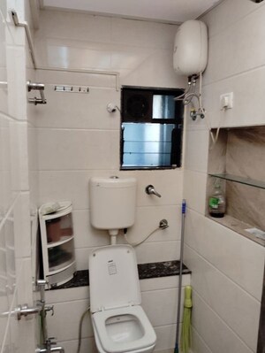 Bathroom in 2 BHK Apartment at Arm Arcade, Kharghar – for Rent