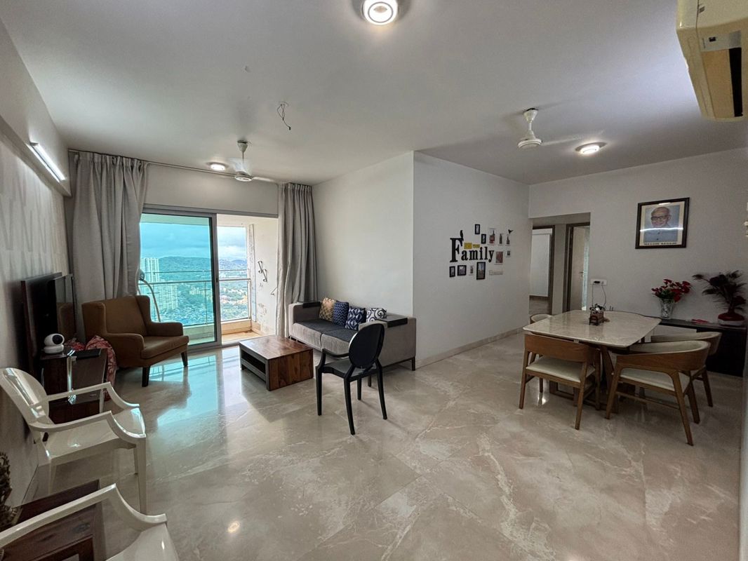 3 BHK + Store Room Apartment For Rent in DB Orchid Woods