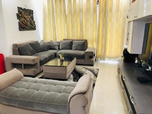 Living Room in 4 BHK Apartment at Parsvnath Planet, Gomti Nagar – for Rent