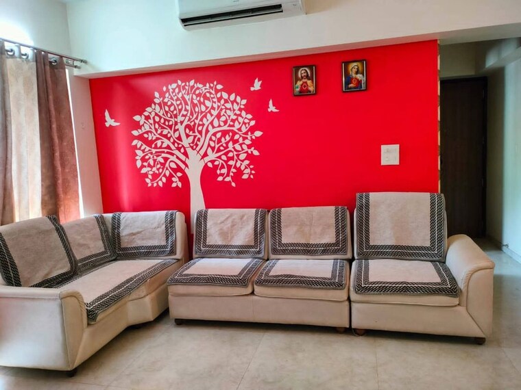 Living Room, lodha-amara 2 Bedroom 900 Sq.Ft. Apartment In Kolshet Road Thane 9983157