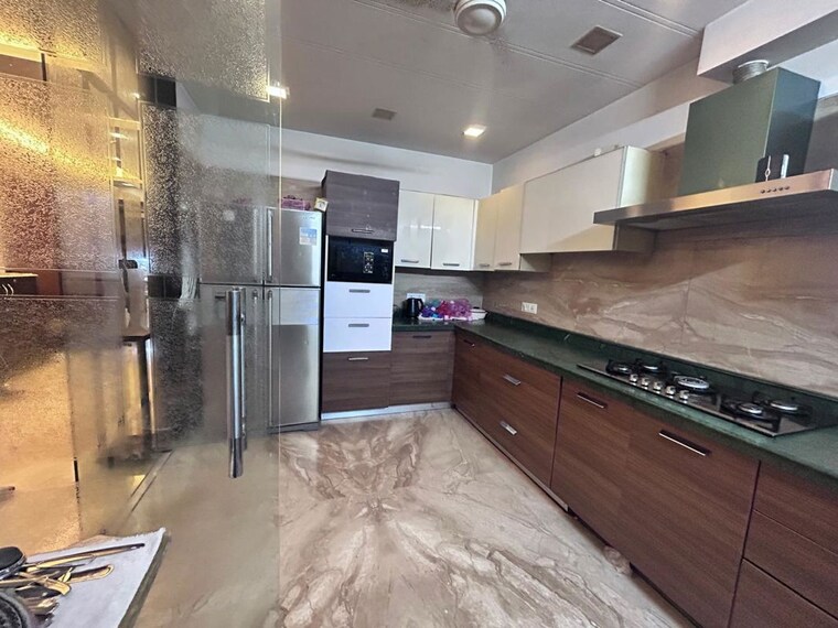Kitchen, kalkaji 3 Bedroom 200 Sq.Yd. Builder Floor In Kalkaji Delhi 9983214