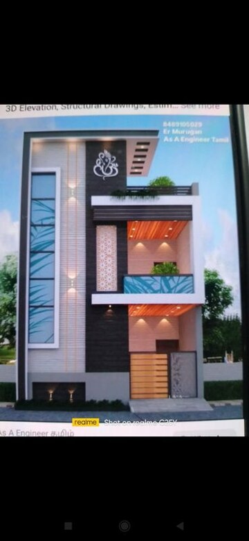 6 BHK Villa – Exterior View View at New Friends Colony, Sanjay Nagar - for Sale