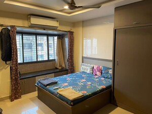 Bedroom in 2 BHK Apartment at Lake avenue CHS, Powai – for Rent