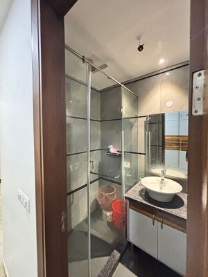 Bathroom in 3 BHK Builder Floor at Saket – for Rent