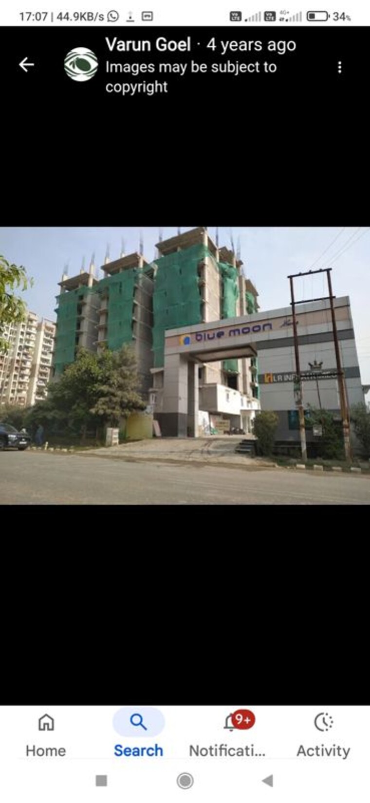 Exterior View, kw-srishti 2 Bedroom 858 Sq.Ft. Apartment In Raj Nagar Extension Ghaziabad 9887386