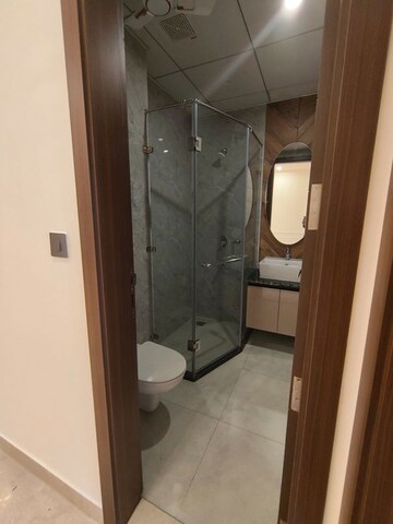 Bathroom in 3 BHK Builder Floor at NKV Golden Avenue, Sohna Sector 35 – for Rent