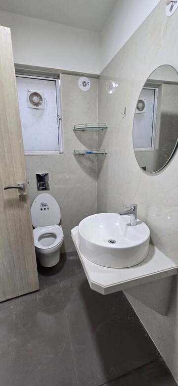 Bathroom in 3 BHK Apartment at Swastik Tiara, Ghatkopar East – for Rent