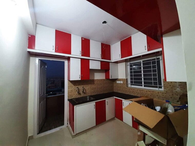 Kitchen, attapur 3 Bedroom 1230 Sq.Ft. Apartment In Attapur Hyderabad 9983599