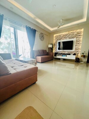 Living Room in 2 BHK Apartment at Akshaya United Crossandra, Horamavu – for Sale