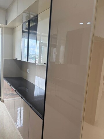 Kitchen in 3 BHK Apartment at Aurobindo The Regent, Kondapur – for Rent