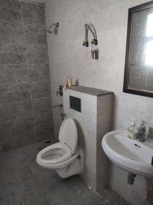 Bathroom in 3 BHK Apartment at Omaxe Royal Residency Faridabad, Sector 79 – for Rent
