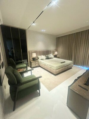 Living Room in 3 BHK Apartment at International Airport Road – for Sale